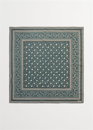 Skall classic scarf Dark Green/Brown Skall Studio 